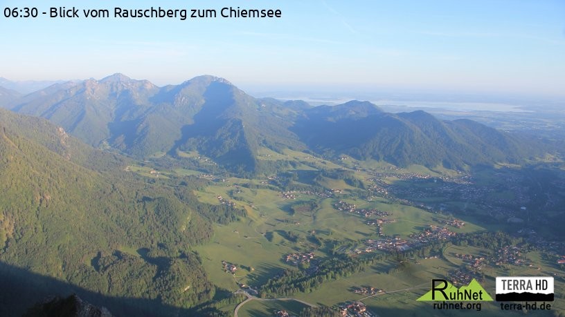 Archiv Foto Webcam Ruhpolding: Bergstation Rauschberg