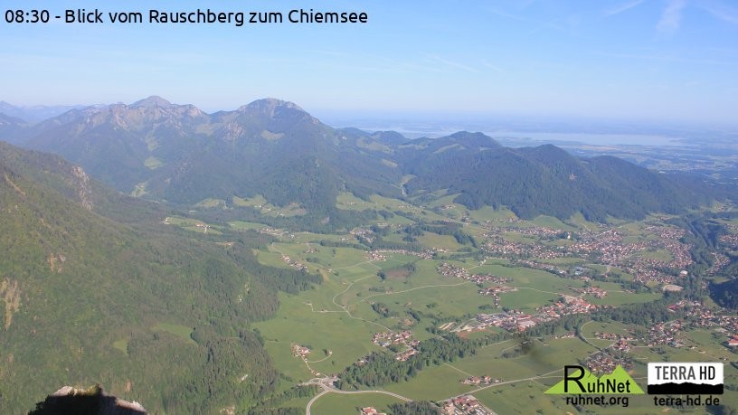 Archiv Foto Webcam Ruhpolding: Bergstation Rauschberg