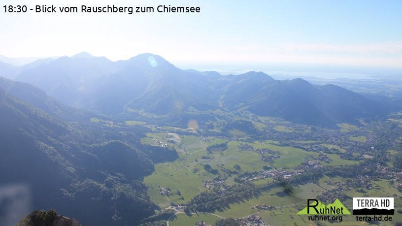 Archiv Foto Webcam Ruhpolding: Bergstation Rauschberg