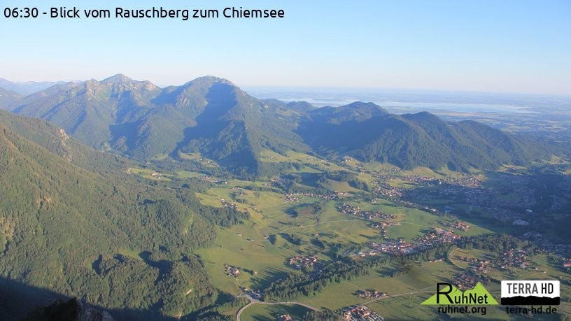 Archiv Foto Webcam Ruhpolding: Bergstation Rauschberg