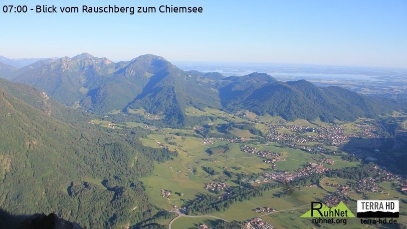 Archiv Foto Webcam Ruhpolding: Bergstation Rauschberg