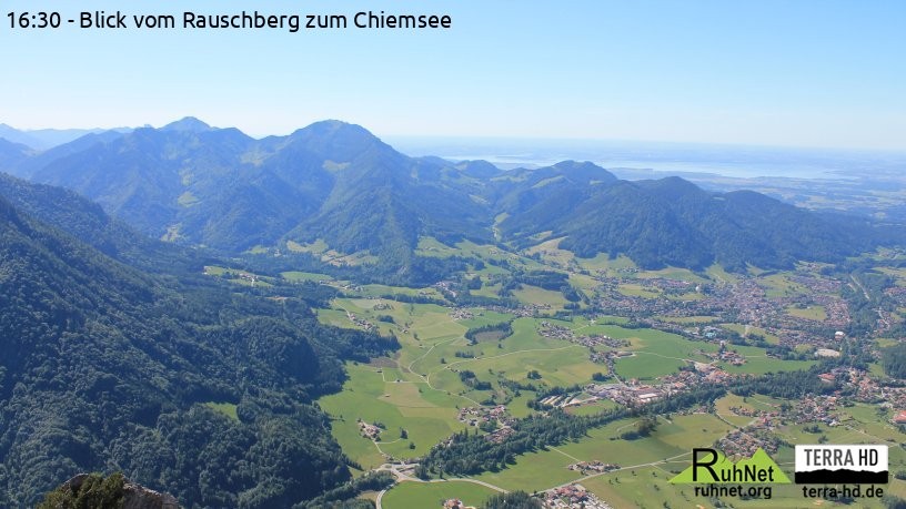 Archiv Foto Webcam Ruhpolding: Bergstation Rauschberg