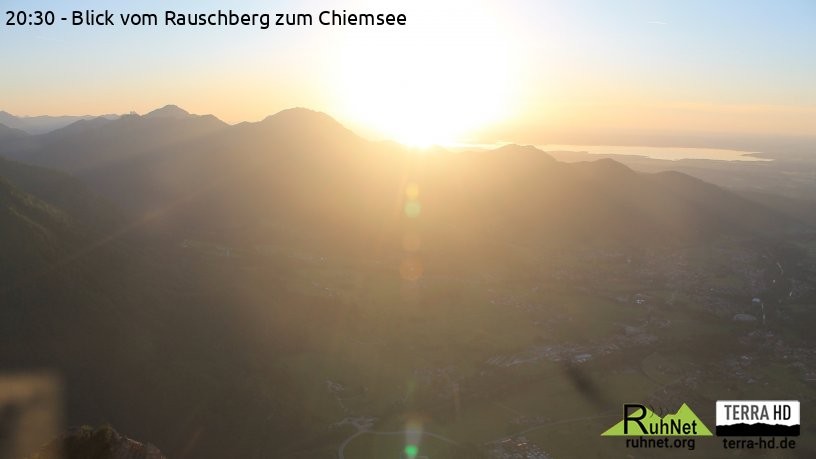Archiv Foto Webcam Ruhpolding: Bergstation Rauschberg