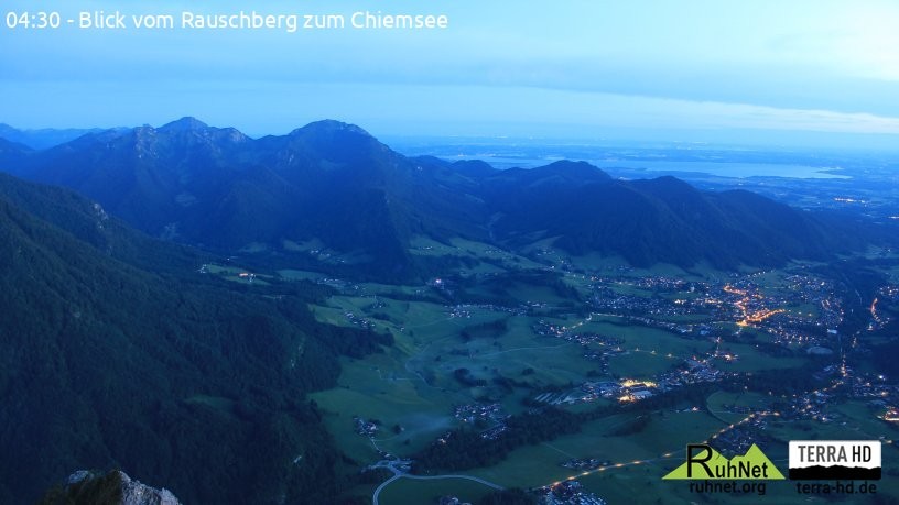 Archiv Foto Webcam Ruhpolding: Bergstation Rauschberg