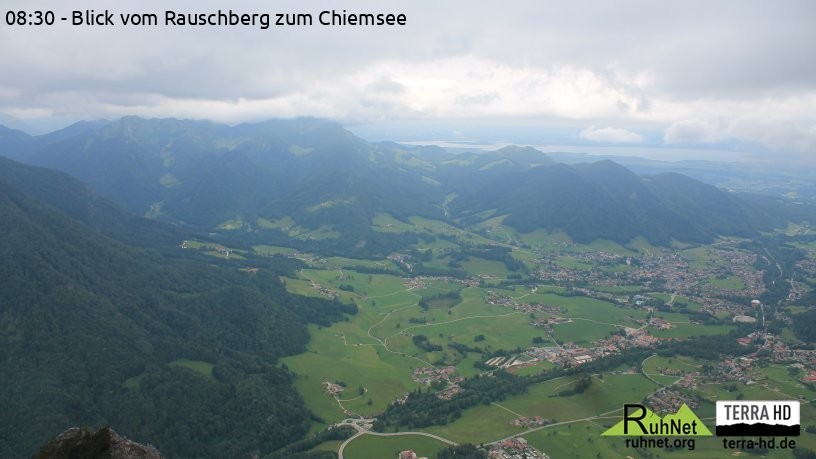 Archiv Foto Webcam Ruhpolding: Bergstation Rauschberg