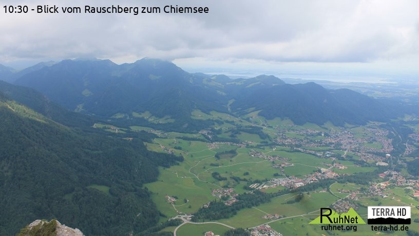 Archiv Foto Webcam Ruhpolding: Bergstation Rauschberg