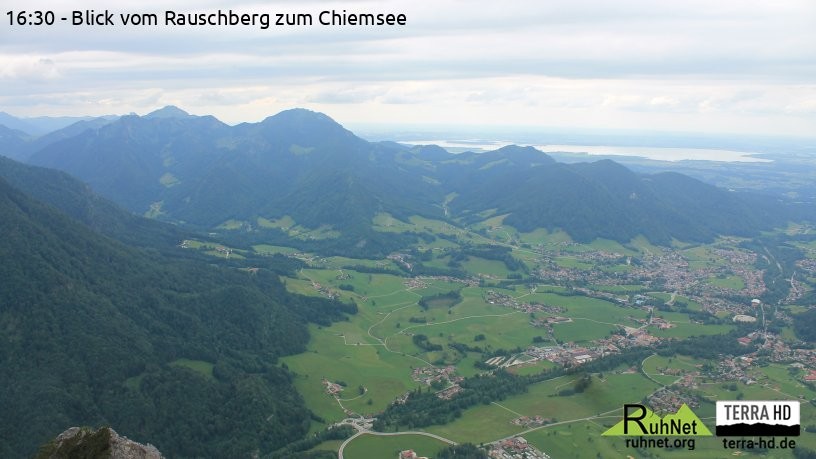 Archiv Foto Webcam Ruhpolding: Bergstation Rauschberg