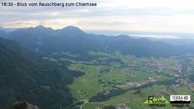 Archiv Foto Webcam Ruhpolding: Bergstation Rauschberg