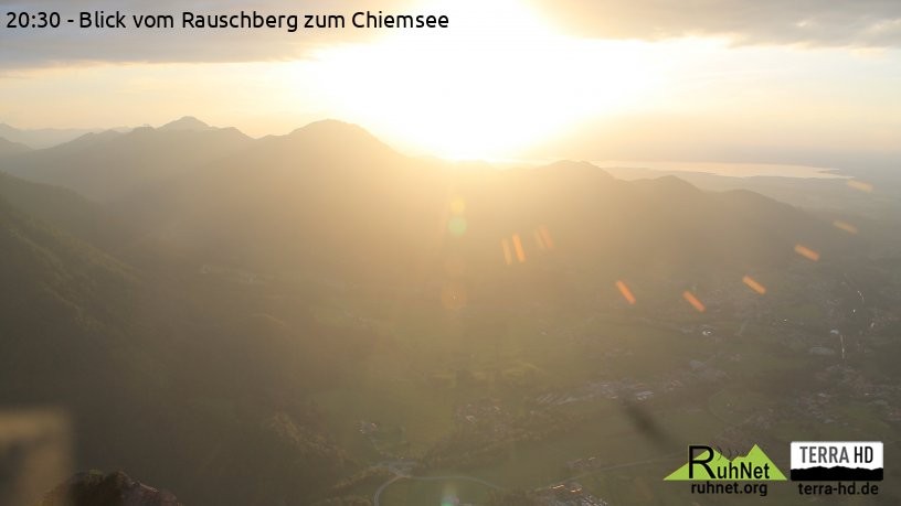 Archiv Foto Webcam Ruhpolding: Bergstation Rauschberg