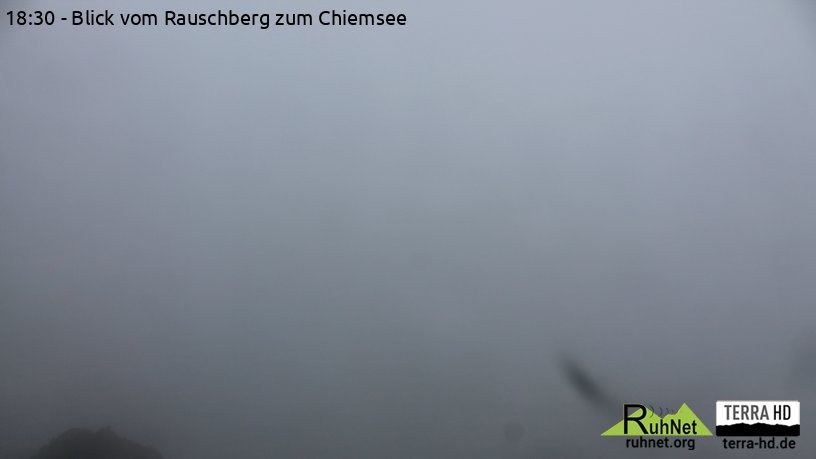 Archiv Foto Webcam Ruhpolding: Bergstation Rauschberg