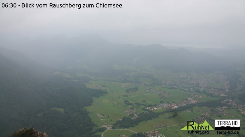 Archiv Foto Webcam Ruhpolding: Bergstation Rauschberg