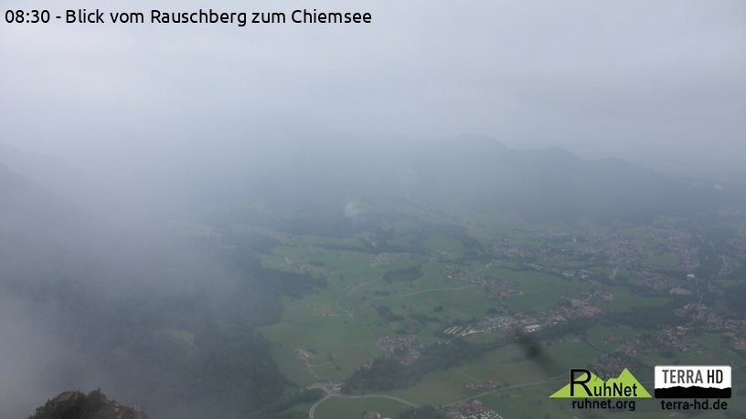Archiv Foto Webcam Ruhpolding: Bergstation Rauschberg