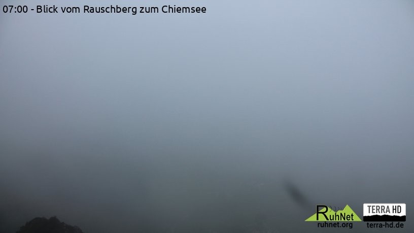 Archiv Foto Webcam Ruhpolding: Bergstation Rauschberg