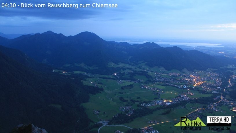 Archiv Foto Webcam Ruhpolding: Bergstation Rauschberg