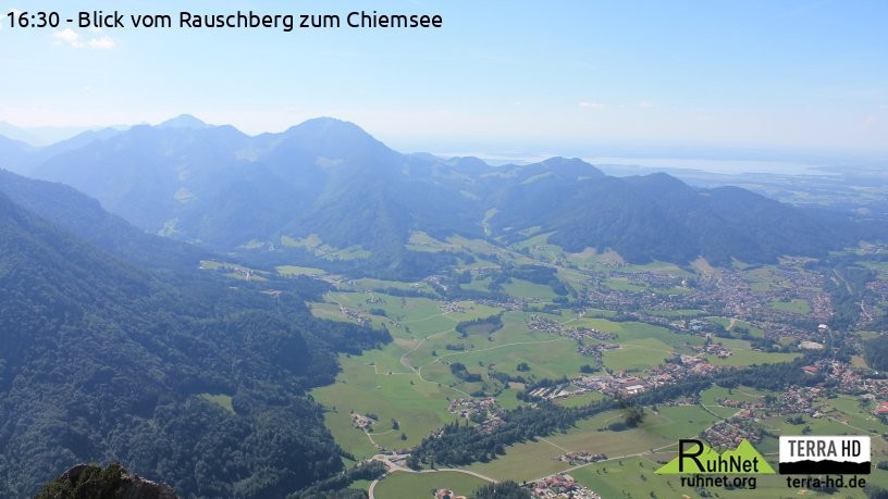 Archiv Foto Webcam Ruhpolding: Bergstation Rauschberg