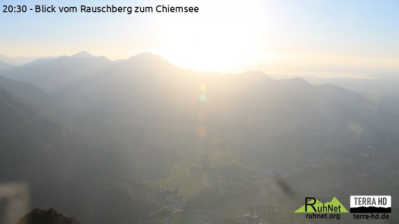 Archiv Foto Webcam Ruhpolding: Bergstation Rauschberg