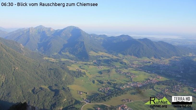 Archiv Foto Webcam Ruhpolding: Bergstation Rauschberg