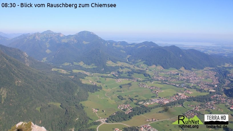 Archiv Foto Webcam Ruhpolding: Bergstation Rauschberg