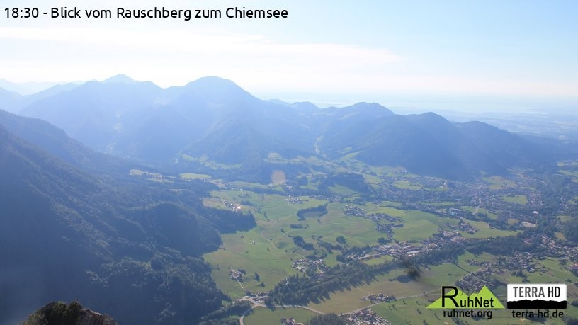 Archiv Foto Webcam Ruhpolding: Bergstation Rauschberg
