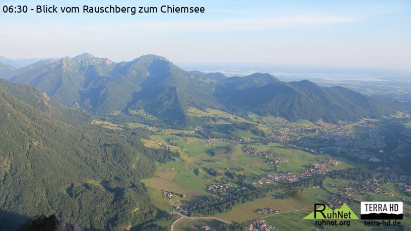 Archiv Foto Webcam Ruhpolding: Bergstation Rauschberg
