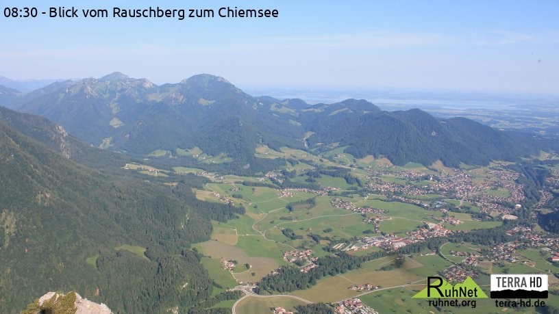 Archiv Foto Webcam Ruhpolding: Bergstation Rauschberg