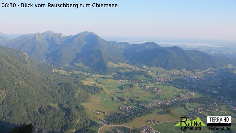 Archiv Foto Webcam Ruhpolding: Bergstation Rauschberg