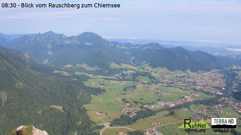 Archiv Foto Webcam Ruhpolding: Bergstation Rauschberg
