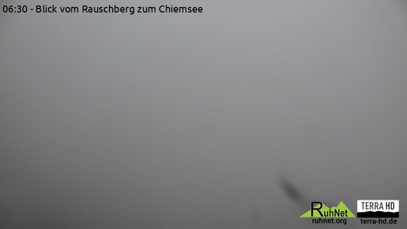 Archiv Foto Webcam Ruhpolding: Bergstation Rauschberg