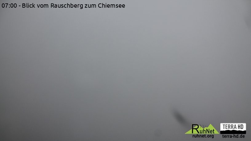Archiv Foto Webcam Ruhpolding: Bergstation Rauschberg