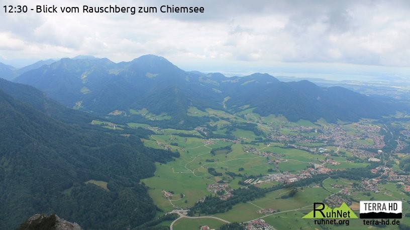 Archiv Foto Webcam Ruhpolding: Bergstation Rauschberg