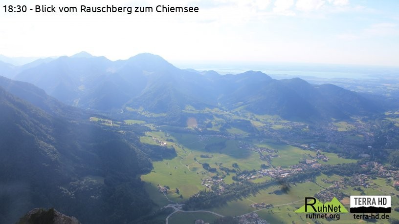 Archiv Foto Webcam Ruhpolding: Bergstation Rauschberg