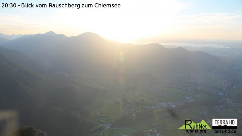 Archiv Foto Webcam Ruhpolding: Bergstation Rauschberg