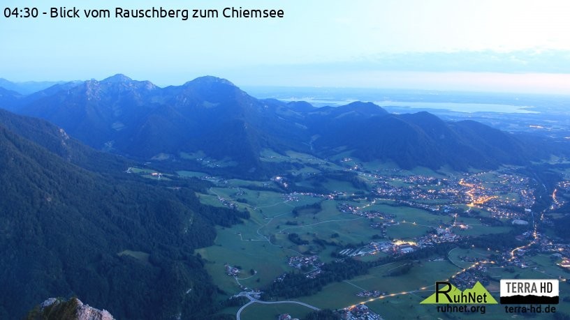 Archiv Foto Webcam Ruhpolding: Bergstation Rauschberg