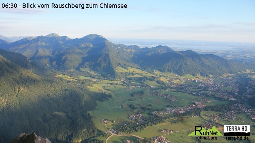 Archiv Foto Webcam Ruhpolding: Bergstation Rauschberg
