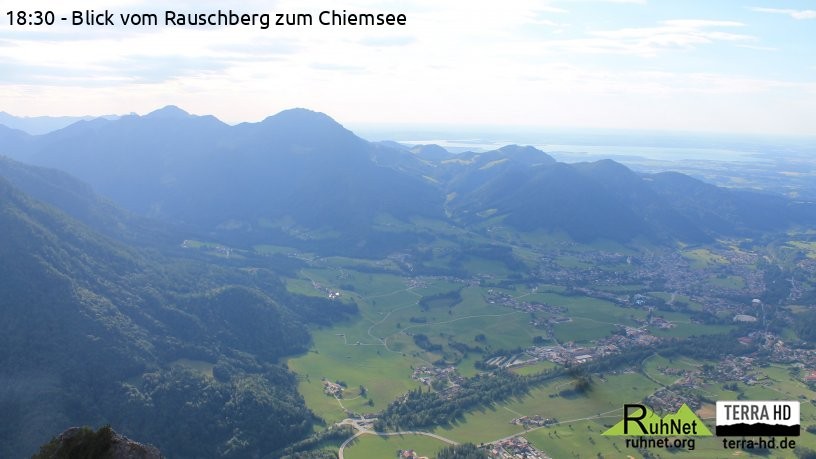 Archiv Foto Webcam Ruhpolding: Bergstation Rauschberg