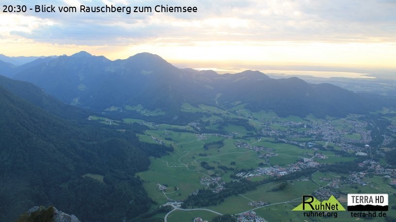 Archiv Foto Webcam Ruhpolding: Bergstation Rauschberg