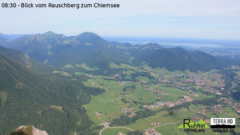 Archiv Foto Webcam Ruhpolding: Bergstation Rauschberg