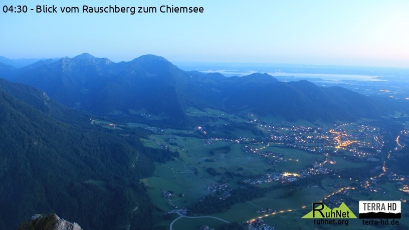 Archiv Foto Webcam Ruhpolding: Bergstation Rauschberg