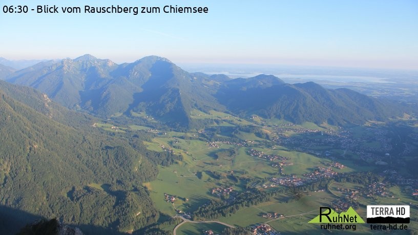 Archiv Foto Webcam Ruhpolding: Bergstation Rauschberg