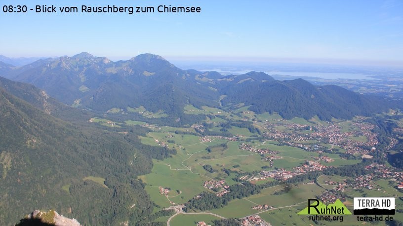 Archiv Foto Webcam Ruhpolding: Bergstation Rauschberg