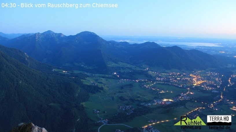 Archiv Foto Webcam Ruhpolding: Bergstation Rauschberg