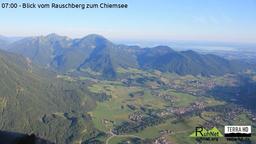 Archiv Foto Webcam Ruhpolding: Bergstation Rauschberg