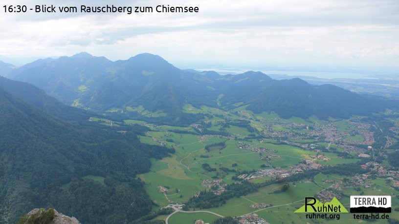 Archiv Foto Webcam Ruhpolding: Bergstation Rauschberg