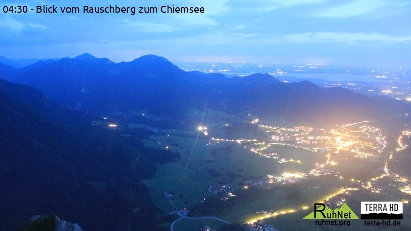 Archiv Foto Webcam Ruhpolding: Bergstation Rauschberg