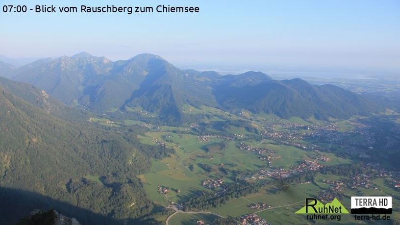Archiv Foto Webcam Ruhpolding: Bergstation Rauschberg