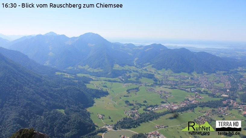 Archiv Foto Webcam Ruhpolding: Bergstation Rauschberg
