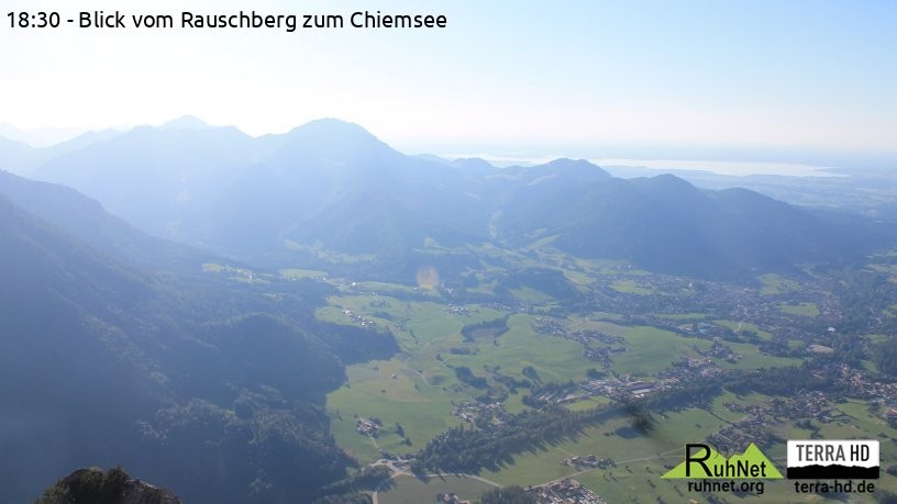 Archiv Foto Webcam Ruhpolding: Bergstation Rauschberg