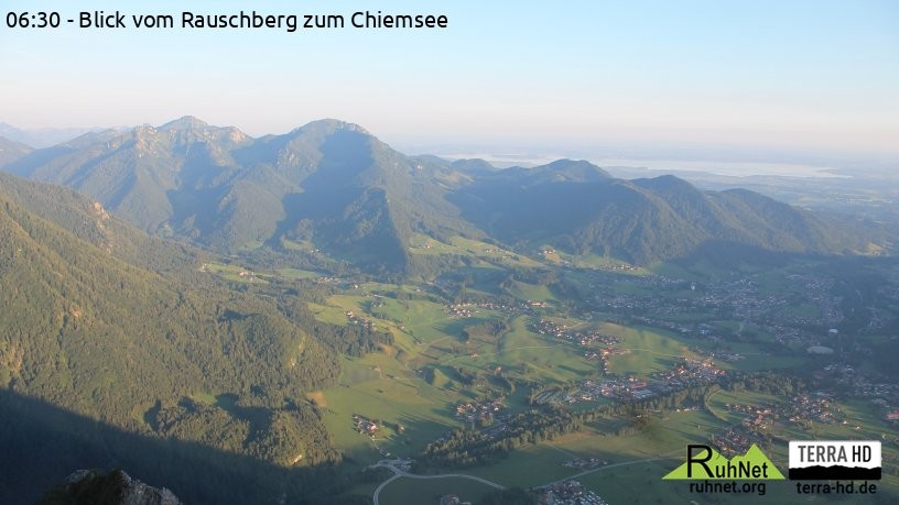 Archiv Foto Webcam Ruhpolding: Bergstation Rauschberg