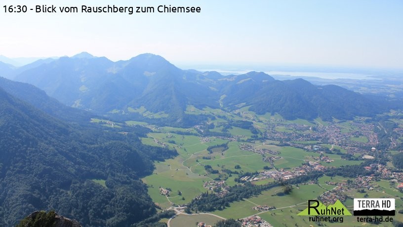 Archiv Foto Webcam Ruhpolding: Bergstation Rauschberg