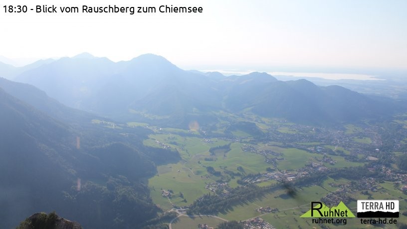 Archiv Foto Webcam Ruhpolding: Bergstation Rauschberg